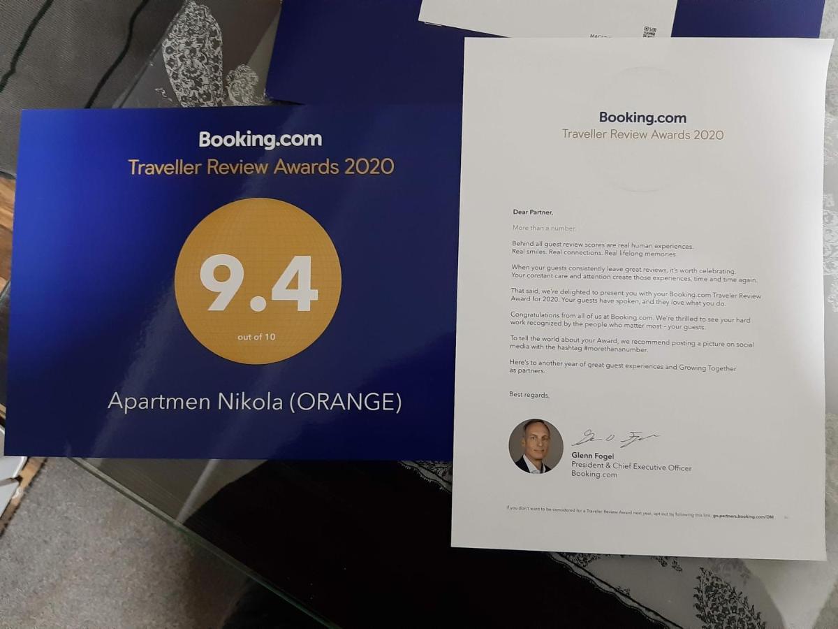 Apartment Nikola Orange Ohrid Exterior foto
